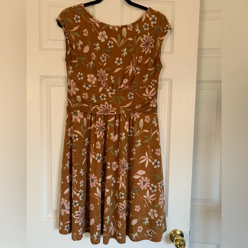 ⚡️ModCloth Low-Back Passion Flower Dress - Picture 1 of 5